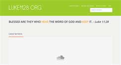 Desktop Screenshot of luke1128.org